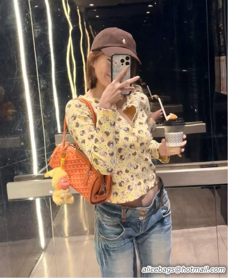 New Fashion Goyard Bonbonnière Shoulder Bag 020223 Orange 2026