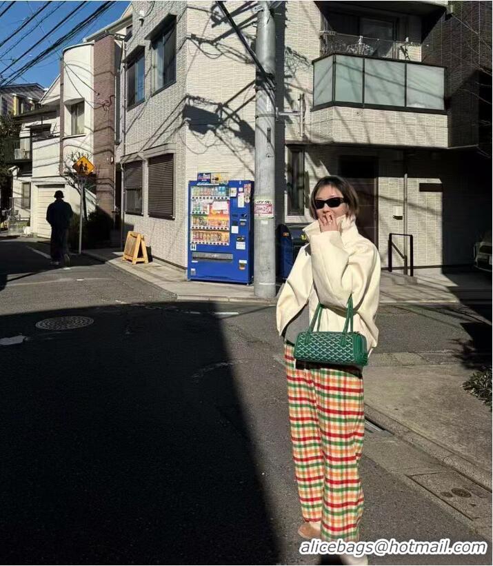 Fashion Inexpensive Goyard Bonbonnière Shoulder Bag 020223 Green 2026