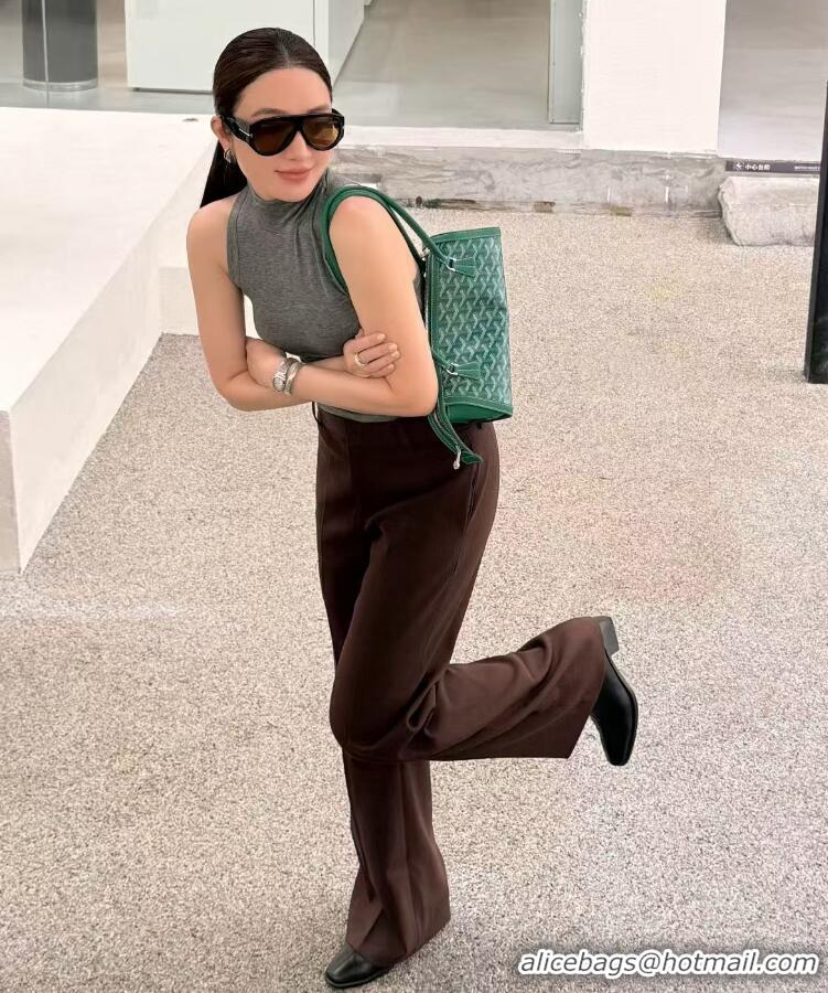 Fashion Inexpensive Goyard Bonbonnière Shoulder Bag 020223 Green 2026