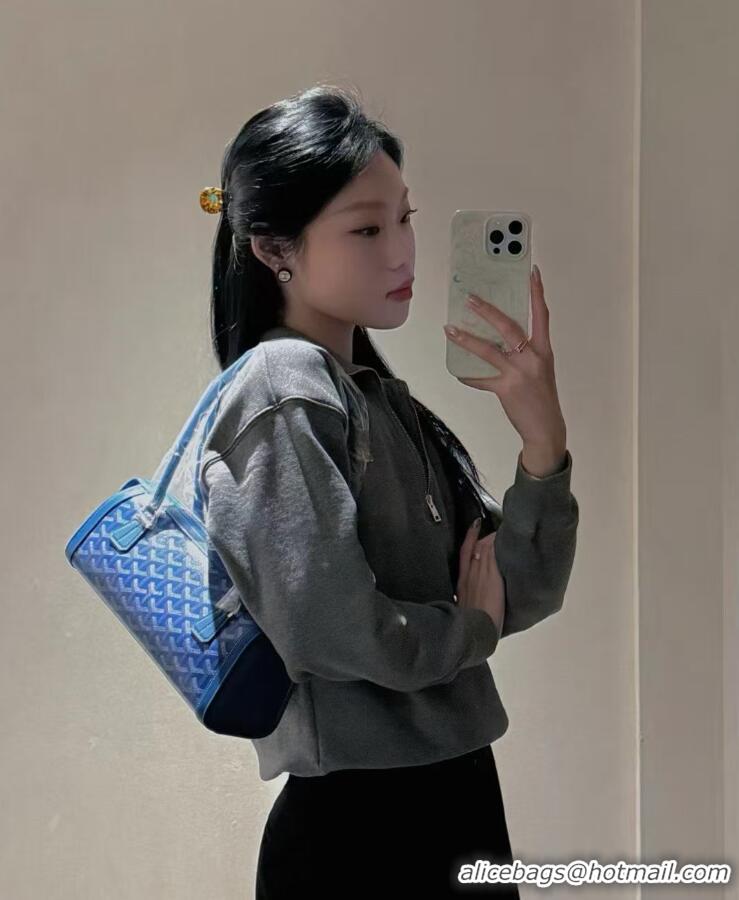 Grade Quality Goyard Bonbonnière Shoulder Bag 020223 Sky Blue 2026
