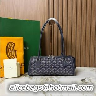 Luxury Cheap Goyard Bonbonnière Shoulder Bag 020223 Navy Blue 2026