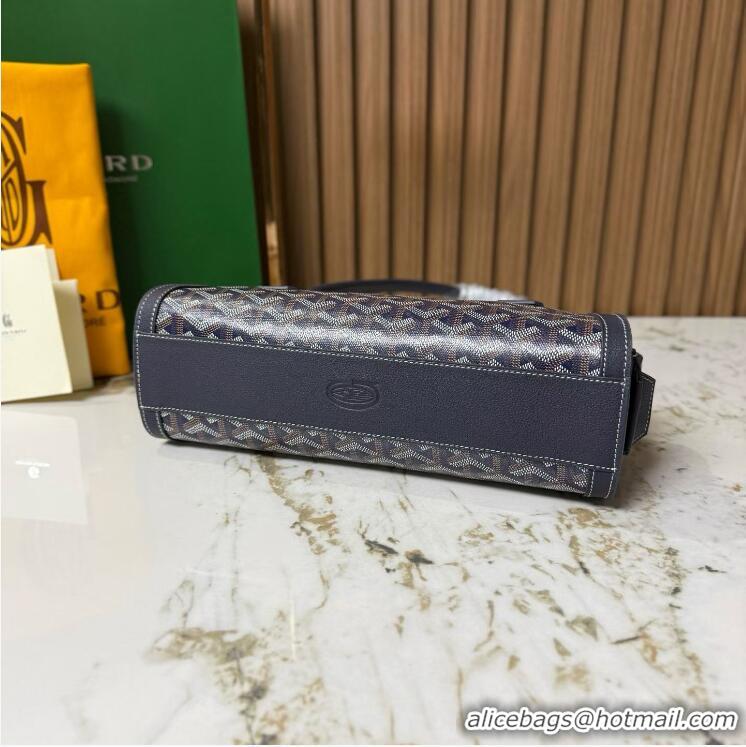 Luxury Cheap Goyard Bonbonnière Shoulder Bag 020223 Navy Blue 2026
