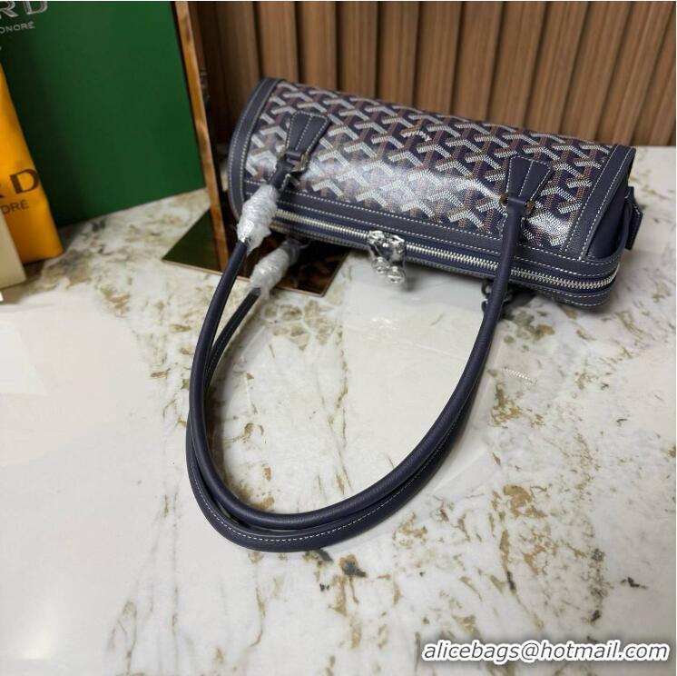 Luxury Cheap Goyard Bonbonnière Shoulder Bag 020223 Navy Blue 2026