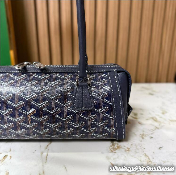 Luxury Cheap Goyard Bonbonnière Shoulder Bag 020223 Navy Blue 2026