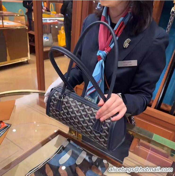 Luxury Cheap Goyard Bonbonnière Shoulder Bag 020223 Navy Blue 2026