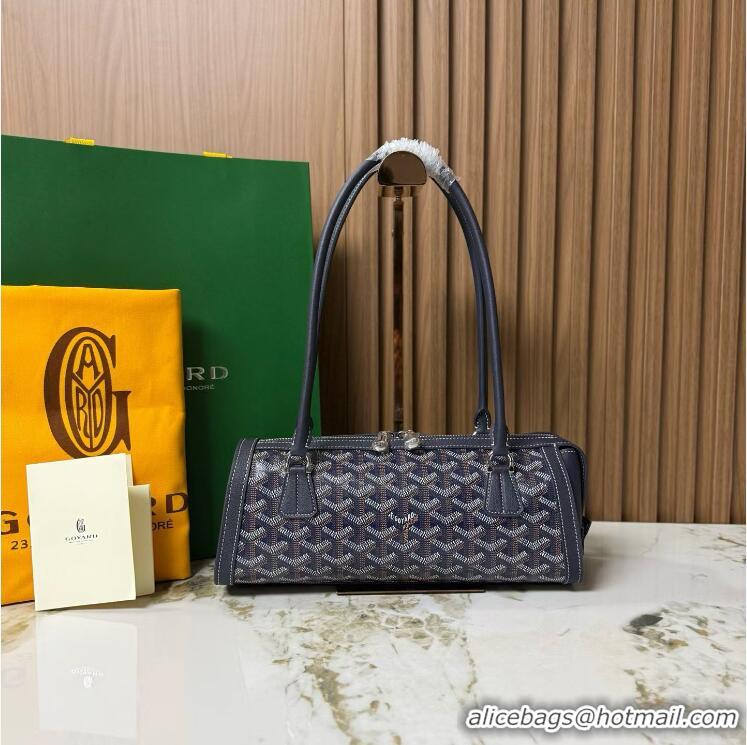 Luxury Cheap Goyard Bonbonnière Shoulder Bag 020223 Navy Blue 2026