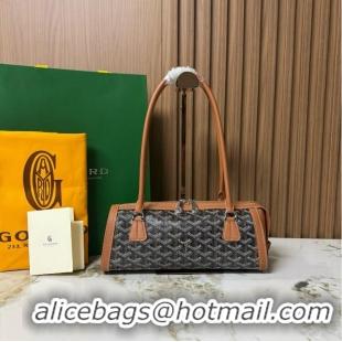 Best Product Goyard Bonbonnière Shoulder Bag 020223 Black And Tan 2026