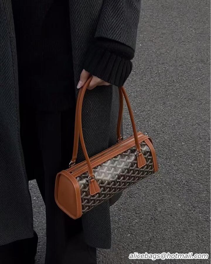Best Product Goyard Bonbonnière Shoulder Bag 020223 Black And Tan 2026