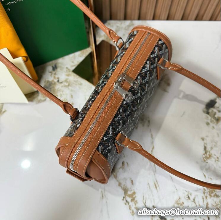 Best Product Goyard Bonbonnière Shoulder Bag 020223 Black And Tan 2026