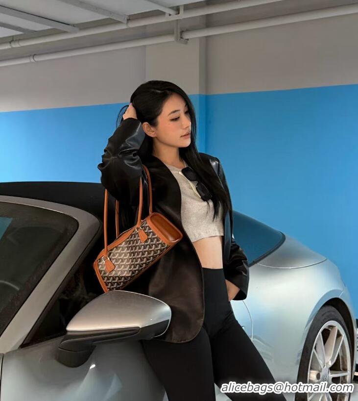 Best Product Goyard Bonbonnière Shoulder Bag 020223 Black And Tan 2026