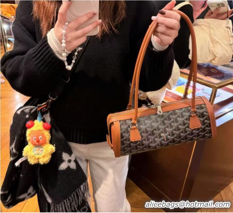 Best Product Goyard Bonbonnière Shoulder Bag 020223 Black And Tan 2026