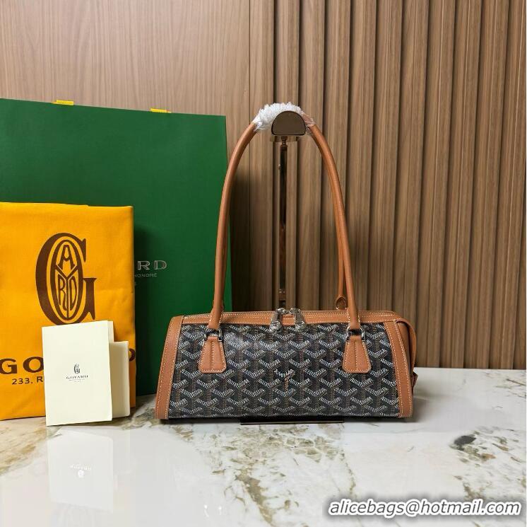 Best Product Goyard Bonbonnière Shoulder Bag 020223 Black And Tan 2026