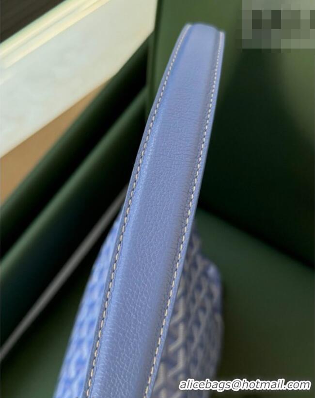 Luxury Cheap Goyard Boheme Reversible Hobo Bag GY8120 Iris Purple 2026