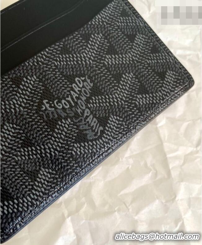 Buy Discount Goyard Saint-Sulpice Card Case Wallet GY6030 Jet Black 2026