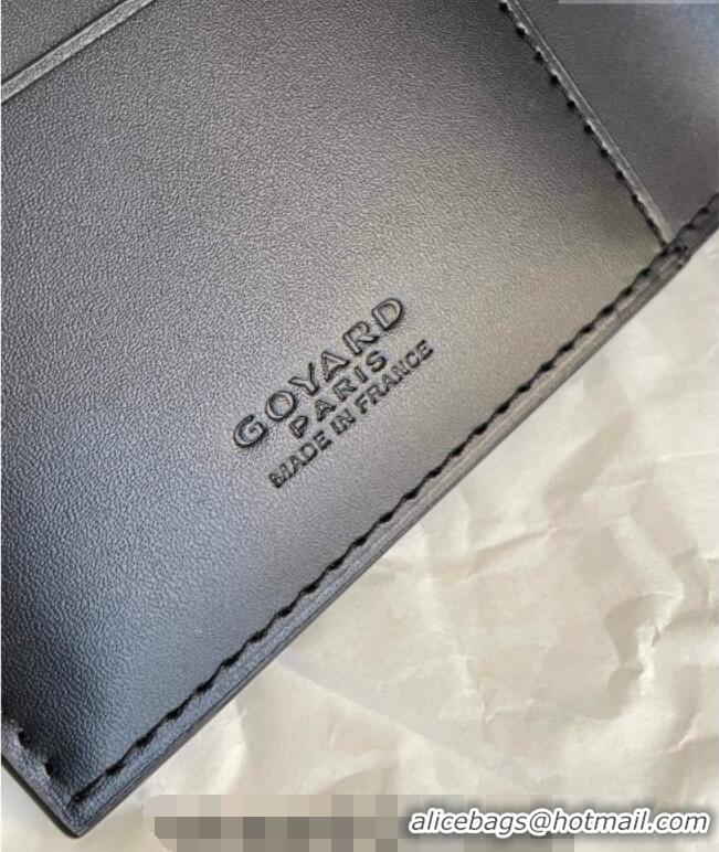Top Quality Goyard Grenelle Passport Cover GY6103 Jet Black 2026