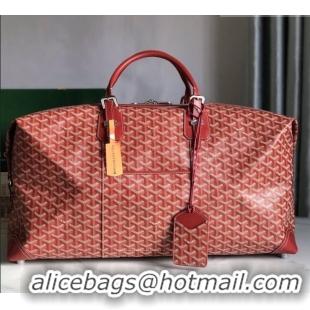 Buy Discount Goyard Bowling 55 Bag 020156 Red 2026