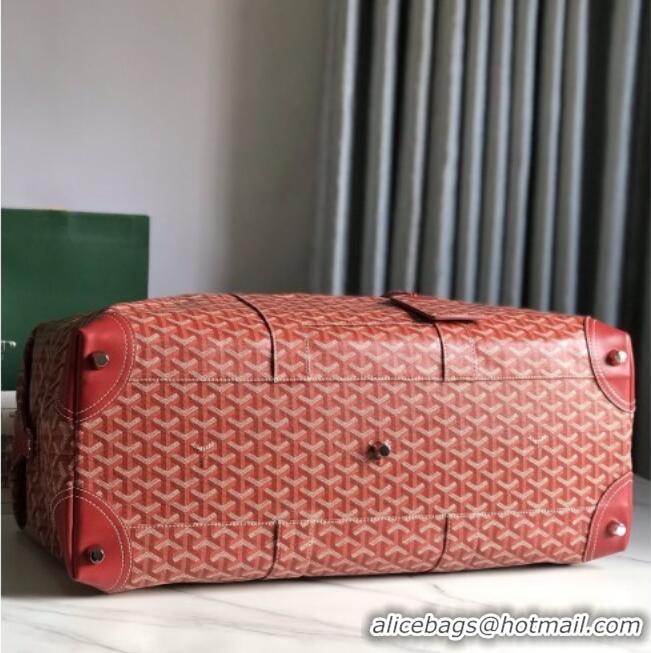Buy Discount Goyard Bowling 55 Bag 020156 Red 2026