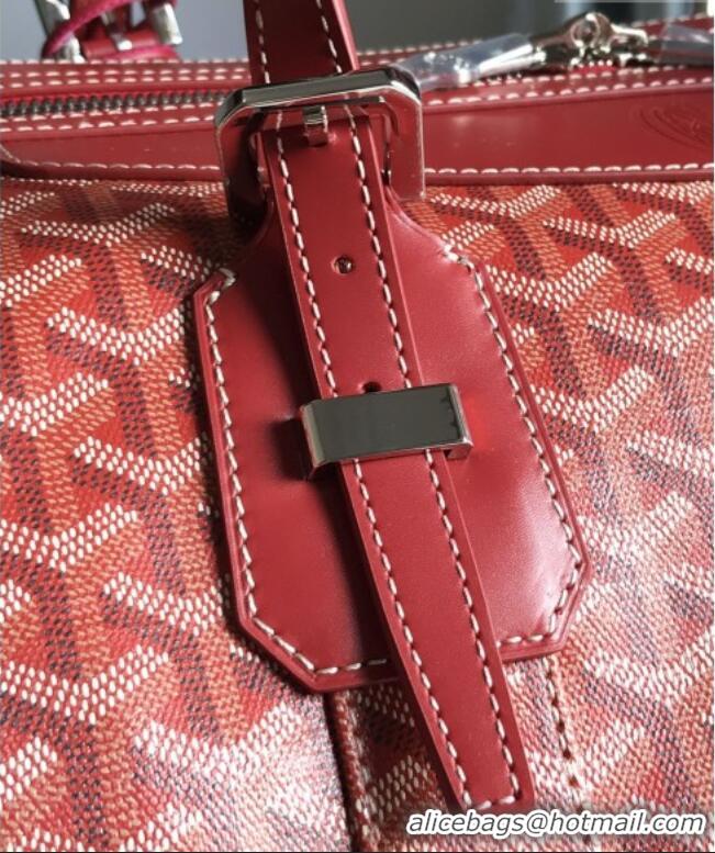 Buy Discount Goyard Bowling 55 Bag 020156 Red 2026