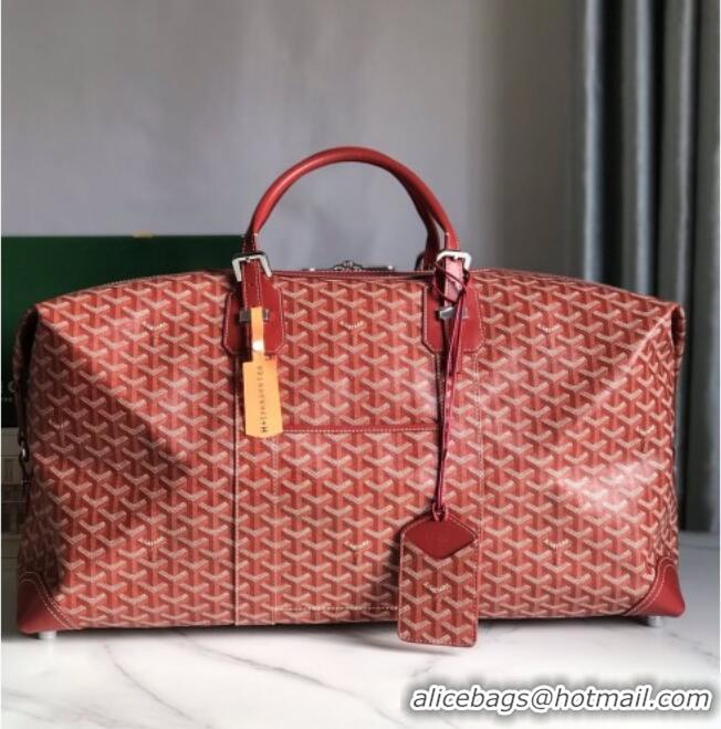 Buy Discount Goyard Bowling 55 Bag 020156 Red 2026