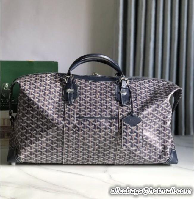 Famous Brand Goyard Bowling 55 Bag 020156 Navy Blue 2026