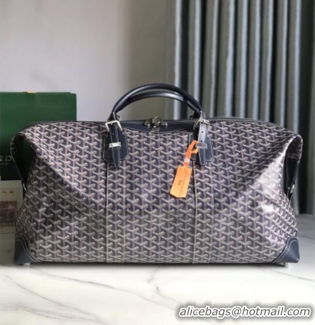 Famous Brand Goyard Bowling 55 Bag 020156 Navy Blue 2026