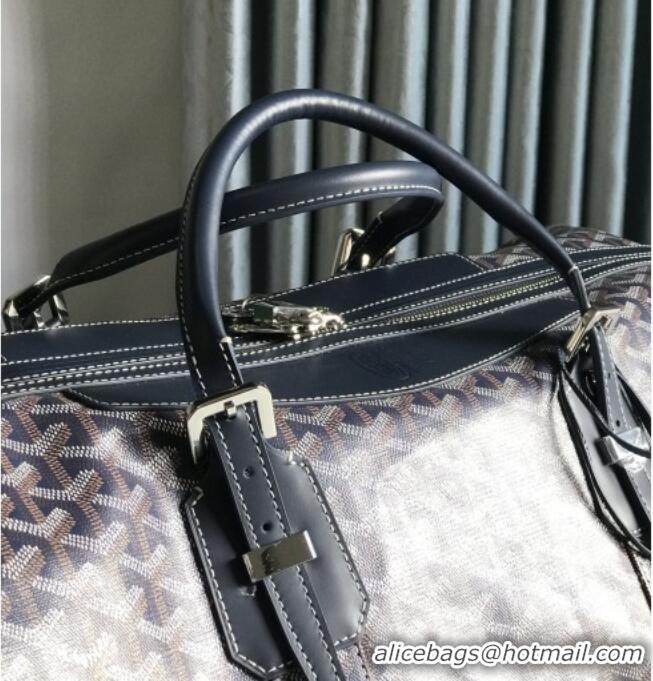 Famous Brand Goyard Bowling 55 Bag 020156 Navy Blue 2026