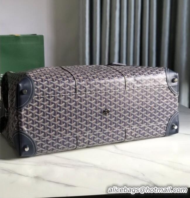 Famous Brand Goyard Bowling 55 Bag 020156 Navy Blue 2026
