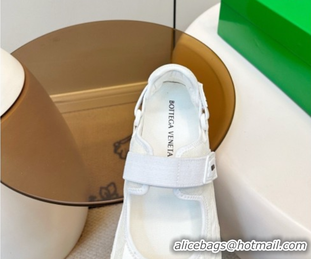 Good Quality Bottega Veneta Orbit Flash Mary-Jane Sneakers in Suede and Nylon 856044 Grey 2026