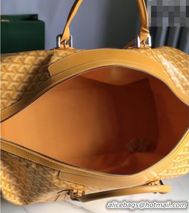 Luxury Discount Goyard Bowling 55 Bag 020156 Yellow 2026