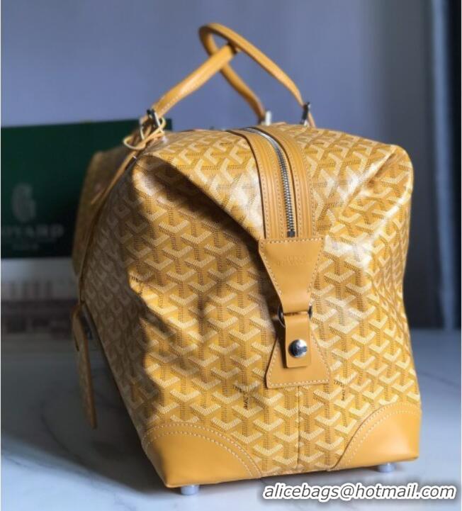 Luxury Discount Goyard Bowling 55 Bag 020156 Yellow 2026