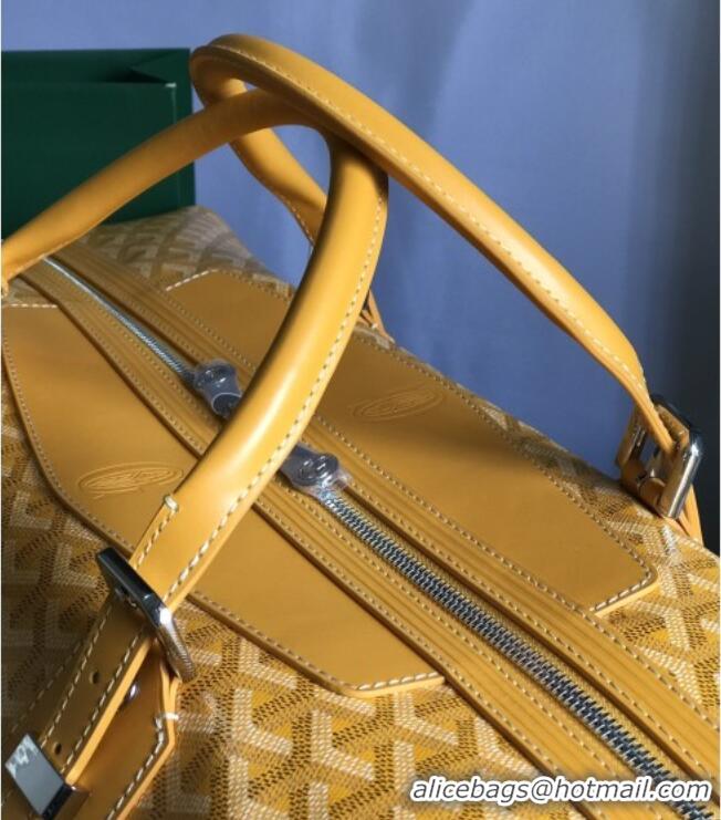 Luxury Discount Goyard Bowling 55 Bag 020156 Yellow 2026