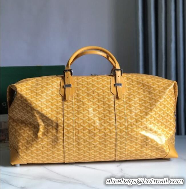 Luxury Discount Goyard Bowling 55 Bag 020156 Yellow 2026