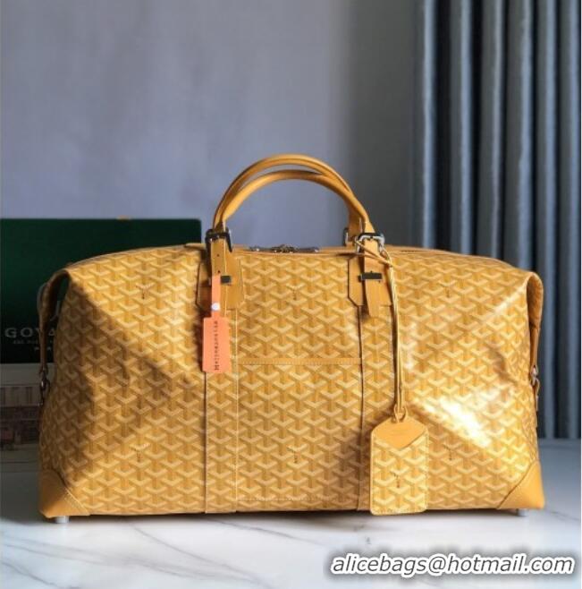 Luxury Discount Goyard Bowling 55 Bag 020156 Yellow 2026