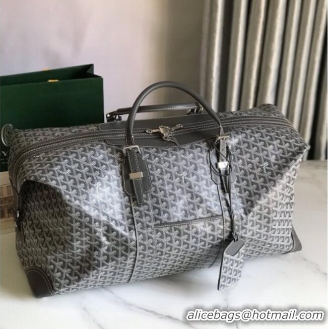 Luxury Cheap Goyard Bowling 55 Bag 020156 Grey 2026