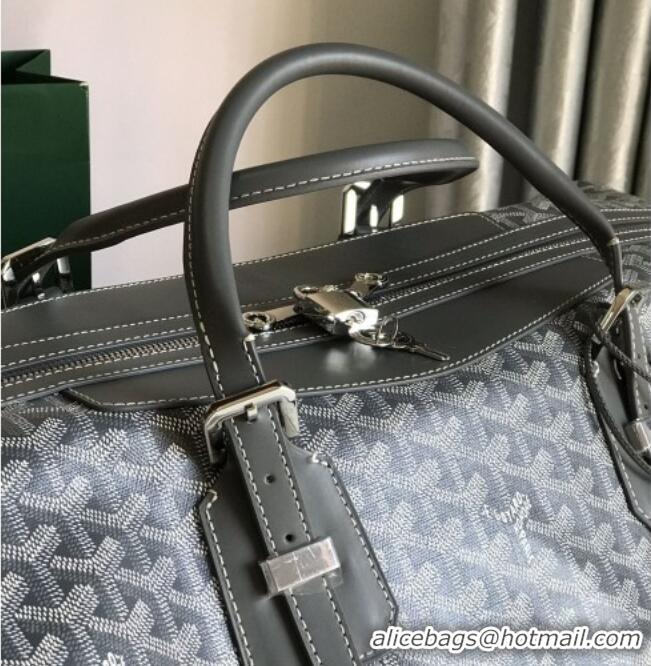 Luxury Cheap Goyard Bowling 55 Bag 020156 Grey 2026