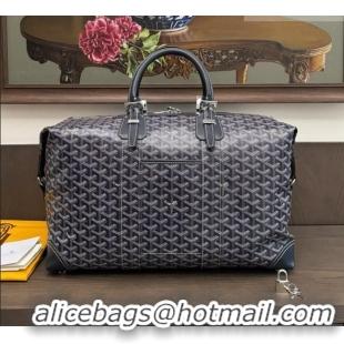 Luxury Discount Goyard Bowling 45 Weekend Travel Bag 8949 Navy Blue 2026