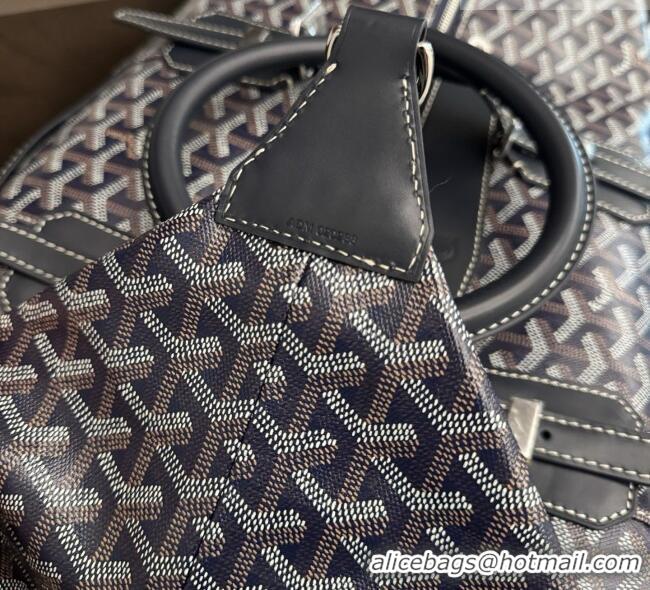 Luxury Discount Goyard Bowling 45 Weekend Travel Bag 8949 Navy Blue 2026