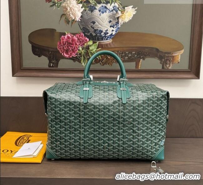 Best Quality Goyard Bowling 45 Weekend Travel Bag 8949 Green 2026