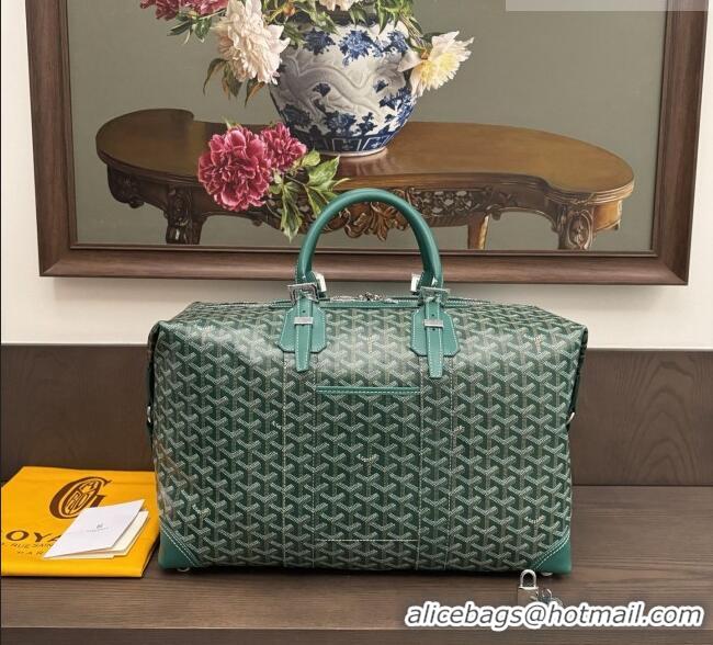 Best Quality Goyard Bowling 45 Weekend Travel Bag 8949 Green 2026