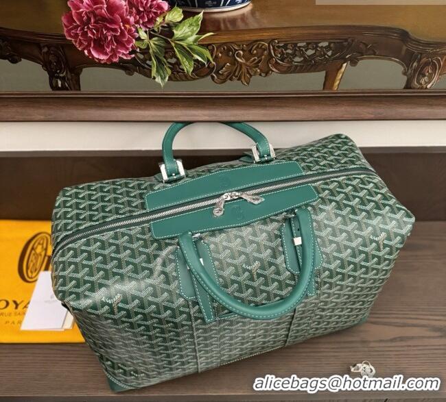 Best Quality Goyard Bowling 45 Weekend Travel Bag 8949 Green 2026