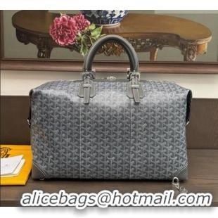 Buy Fashionable Goyard Bowling 45 Weekend Travel Bag 8949 Grey 2026