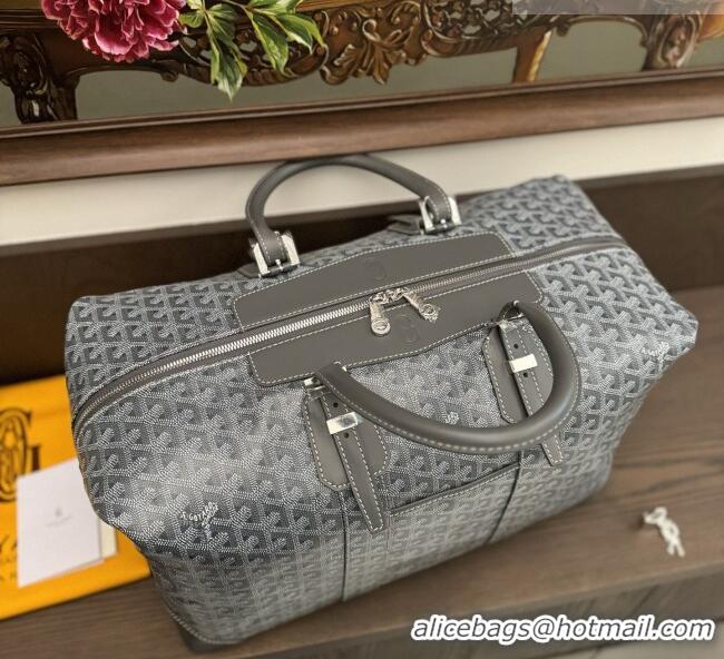 Buy Fashionable Goyard Bowling 45 Weekend Travel Bag 8949 Grey 2026