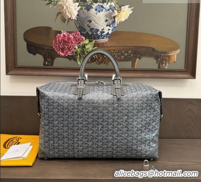 Buy Fashionable Goyard Bowling 45 Weekend Travel Bag 8949 Grey 2026