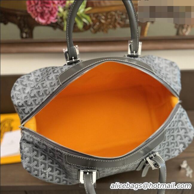 Buy Fashionable Goyard Bowling 45 Weekend Travel Bag 8949 Grey 2026