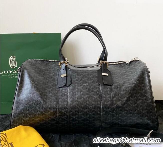 Top Grade Discount Goyard Boston 45 Travel Bag 8948 Jet Black 2026