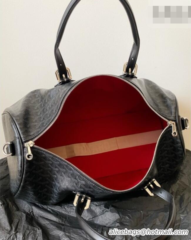 Top Grade Discount Goyard Boston 45 Travel Bag 8948 Jet Black 2026