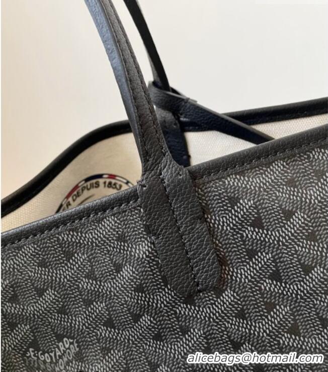 Top Design Goyard Saint Louis PM Tote Bag 0331 Jet Black 2026