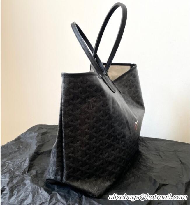 Top Design Goyard Saint Louis PM Tote Bag 0331 Jet Black 2026