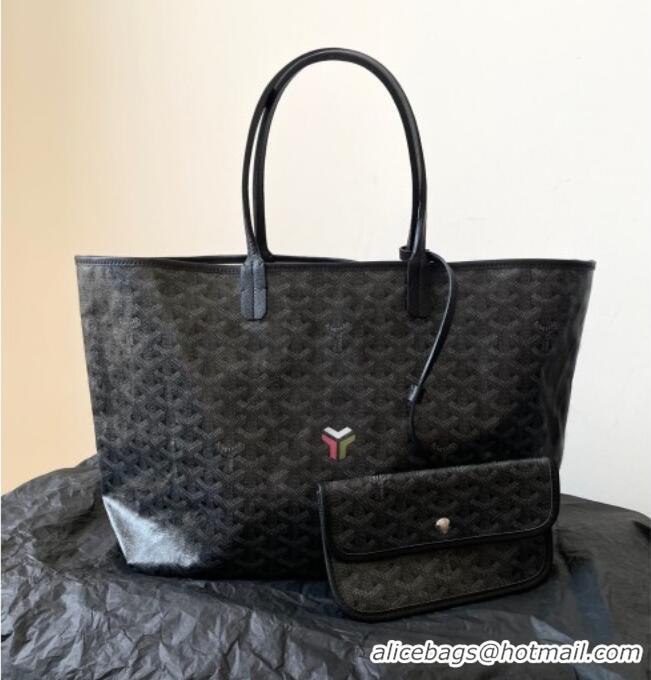 Top Design Goyard Saint Louis PM Tote Bag 0331 Jet Black 2026