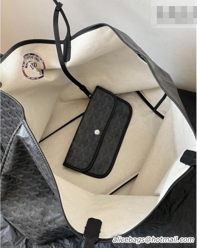 Best Price Goyard Saint Louis Tote Bag GM 0331 Jet Black 2026